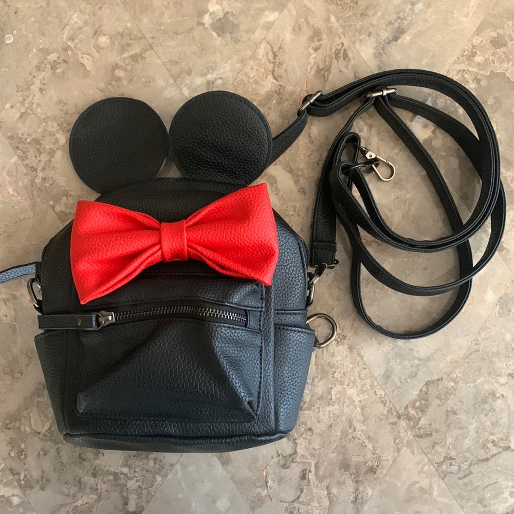 Disney Minnie Mouse Mini Backpack Crossbody Bag